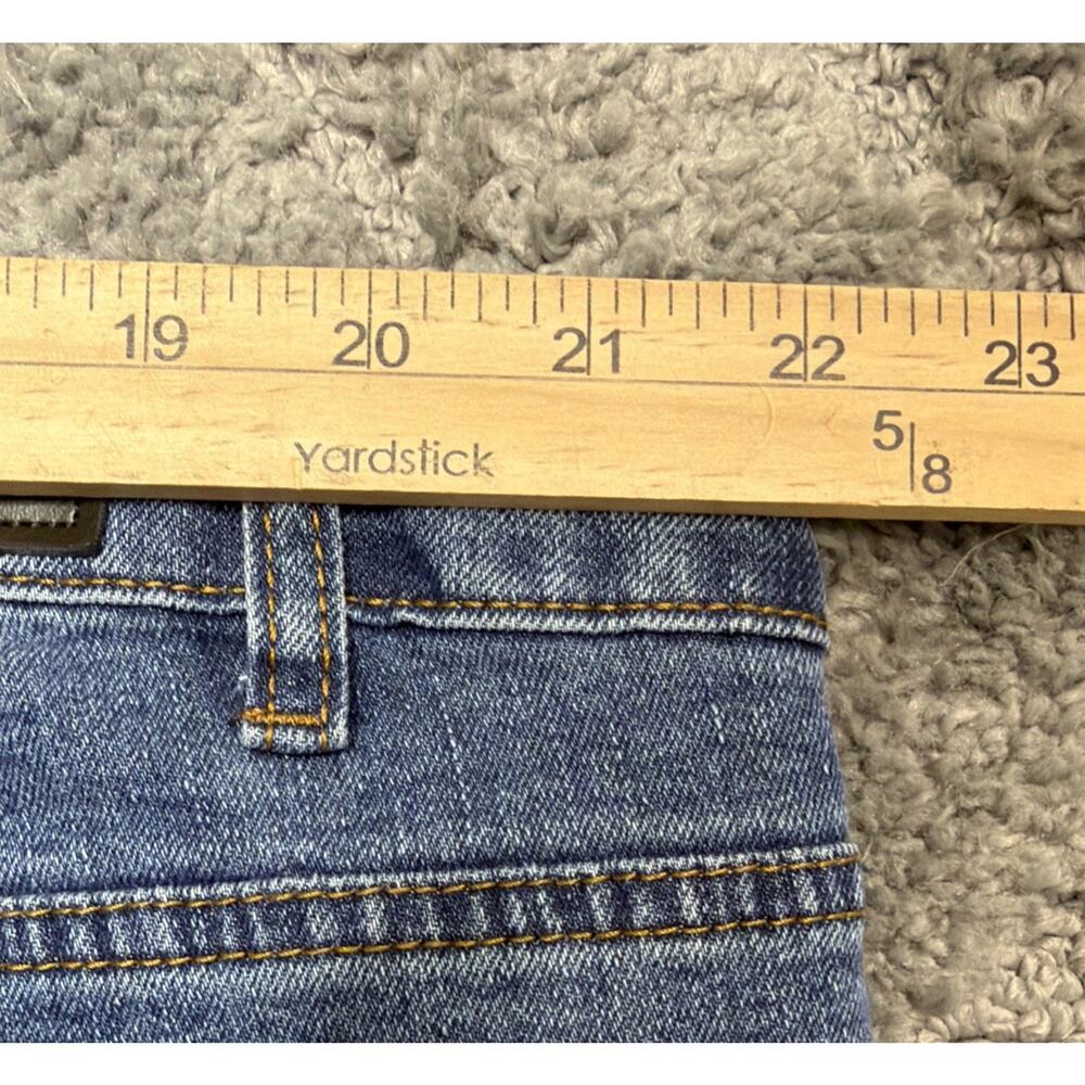 Lucky & Blessed Size 22 NEW HR Super Flare Belled Jeans Leopard Insert Stretch - Picture 6 of 9